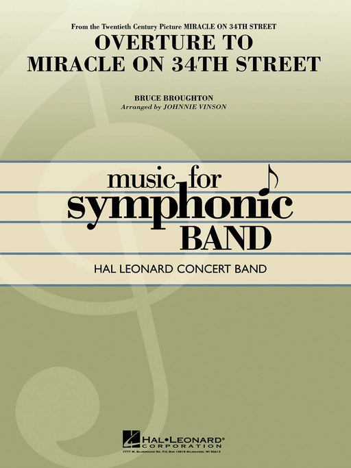 Overture to Miracle on 34th Street Concert Band Score and Parts 序曲 室內管樂團 | 小雅音樂 Hsiaoya Music