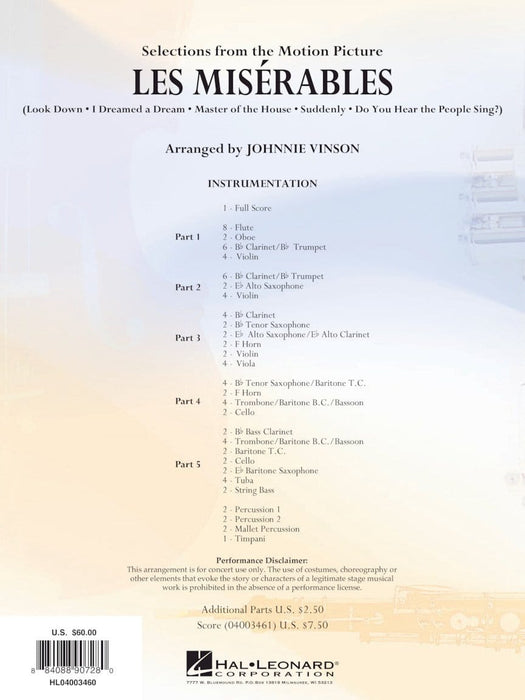 Les Misérables (Selections from the Motion Picture) | 小雅音樂 Hsiaoya Music