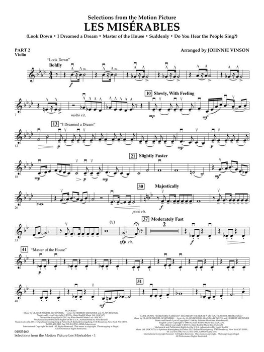 Les Misérables (Selections from the Motion Picture) | 小雅音樂 Hsiaoya Music