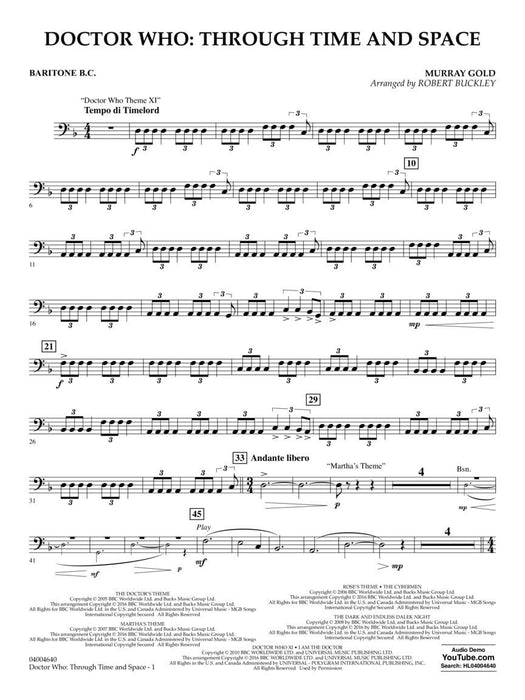 Doctor Who: Through Time and Space | 小雅音樂 Hsiaoya Music