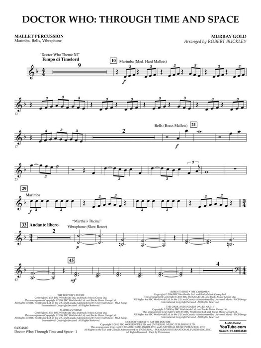 Doctor Who: Through Time and Space | 小雅音樂 Hsiaoya Music