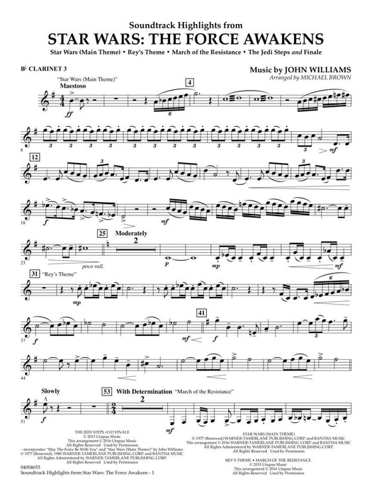 Soundtrack Highlights from Star Wars: The Force Awakens | 小雅音樂 Hsiaoya Music