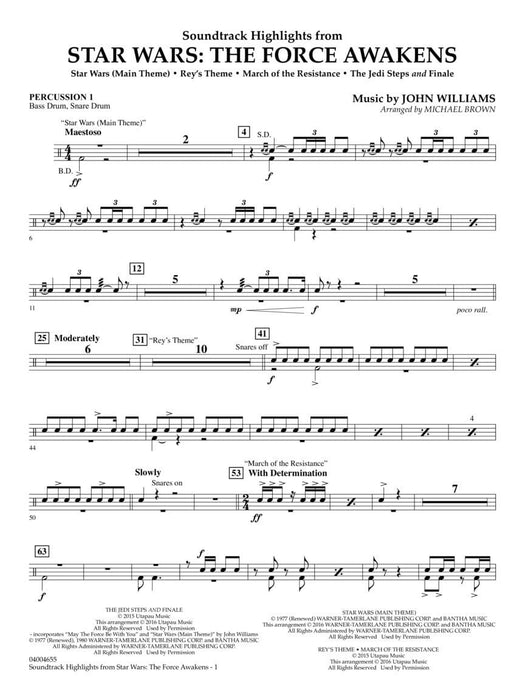 Soundtrack Highlights from Star Wars: The Force Awakens | 小雅音樂 Hsiaoya Music