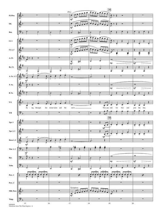 Selections from The Polar Express Concert Band with Opt. Choir and Strings 室內管樂團 弦樂 | 小雅音樂 Hsiaoya Music