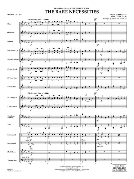 The Bare Necessities | 小雅音樂 Hsiaoya Music