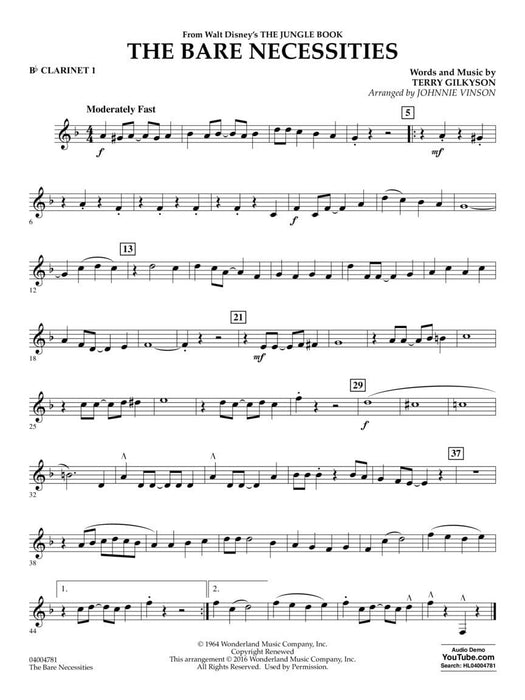 The Bare Necessities | 小雅音樂 Hsiaoya Music