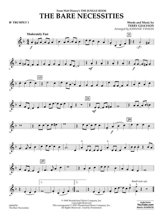 The Bare Necessities | 小雅音樂 Hsiaoya Music