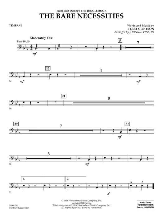 The Bare Necessities | 小雅音樂 Hsiaoya Music