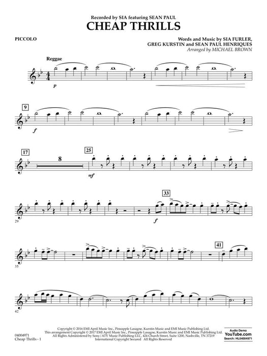 Cheap Thrills | 小雅音樂 Hsiaoya Music