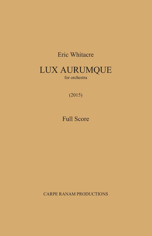 Lux Aurumque - Full Orchestra 管弦樂團 | 小雅音樂 Hsiaoya Music