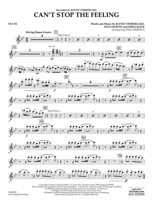 Can't Stop the Feeling | 小雅音樂 Hsiaoya Music