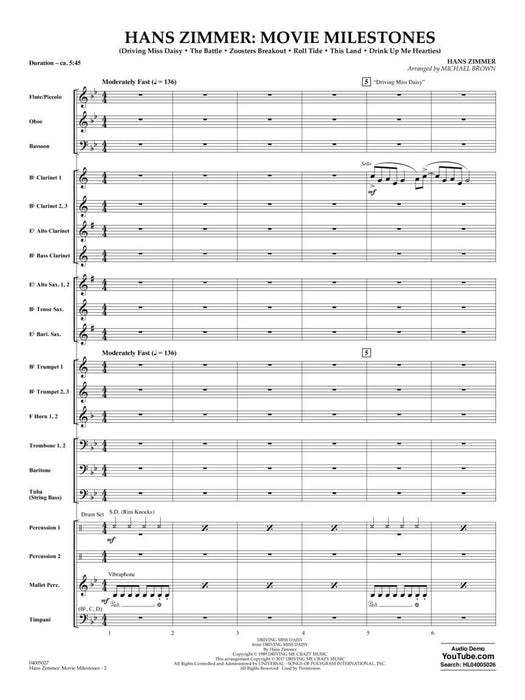 Hans Zimmer: Movie Milestones | 小雅音樂 Hsiaoya Music