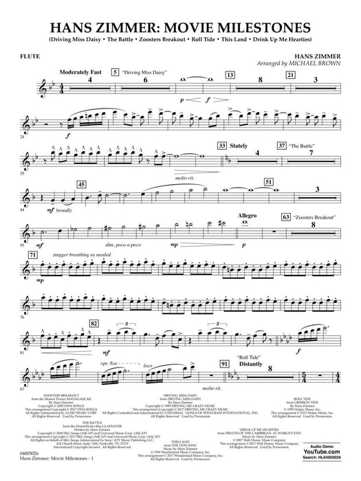 Hans Zimmer: Movie Milestones | 小雅音樂 Hsiaoya Music