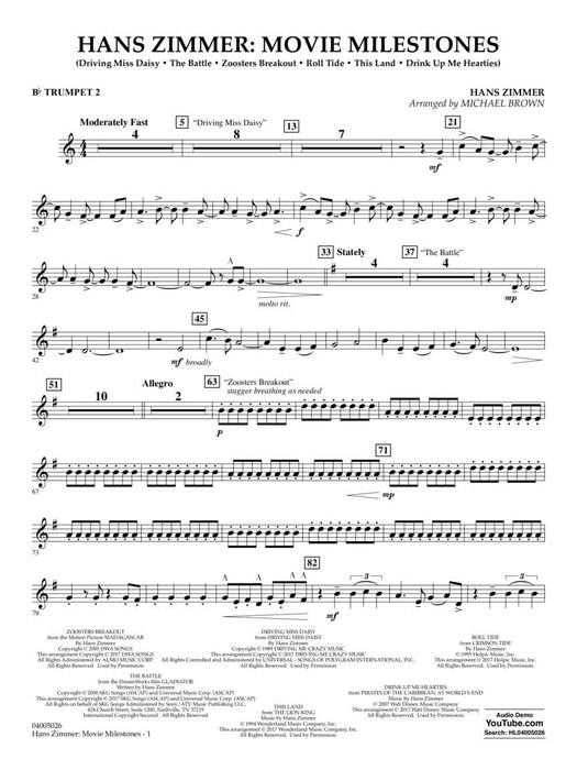 Hans Zimmer: Movie Milestones | 小雅音樂 Hsiaoya Music