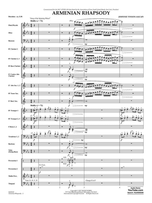 Armenian Rhapsody 狂想曲 | 小雅音樂 Hsiaoya Music