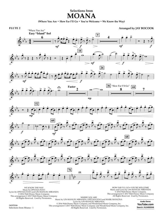 Selections from Moana | 小雅音樂 Hsiaoya Music