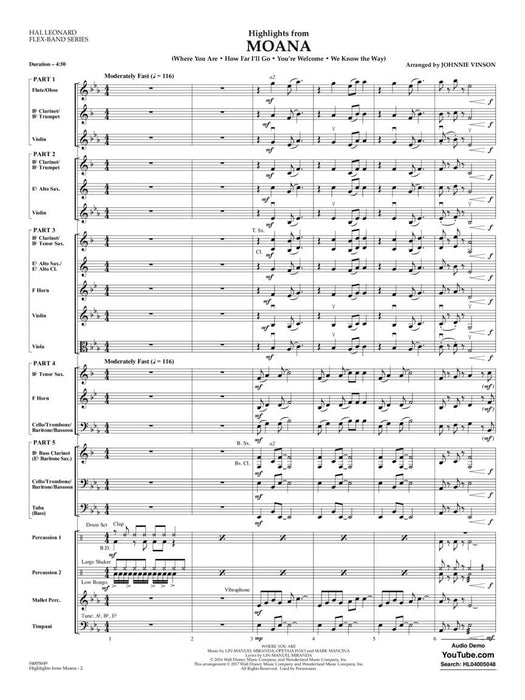 Highlights from Moana | 小雅音樂 Hsiaoya Music