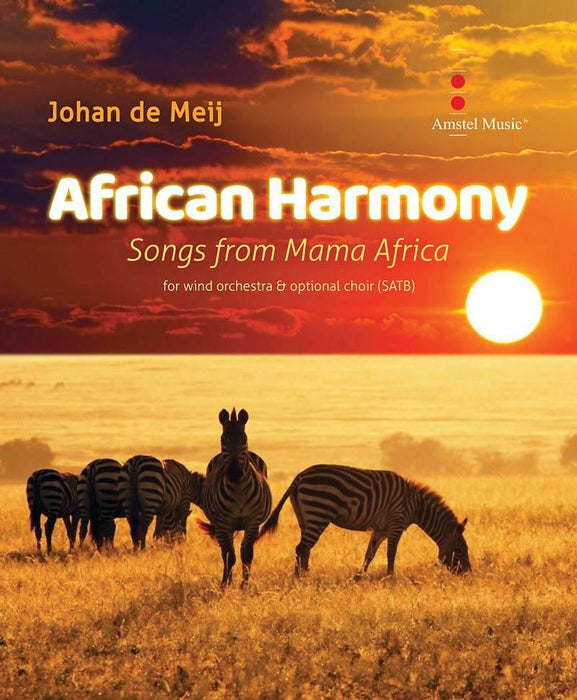 African Harmony - Songs from Mama Africa for Wind Orchestra and opt. SATB Choir Band Score and Parts 和聲 管樂團 | 小雅音樂 Hsiaoya Music