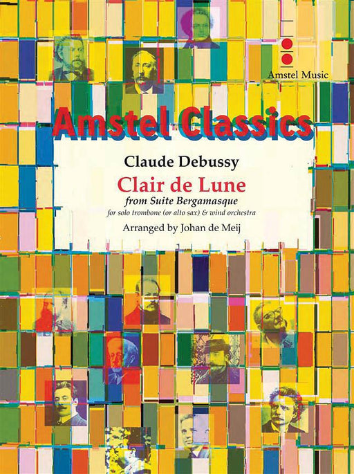 Clair de Lune for Trombone Solo (or Alto Sax) and Wind Orchestra 德布西 月光 長號 獨奏 中音薩氏管 管樂團 | 小雅音樂 Hsiaoya Music