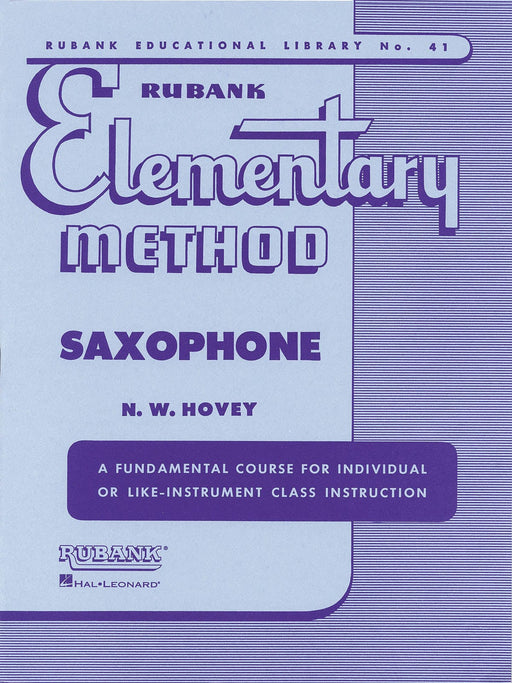 Rubank Elementary Method - Saxophone 薩氏管 | 小雅音樂 Hsiaoya Music