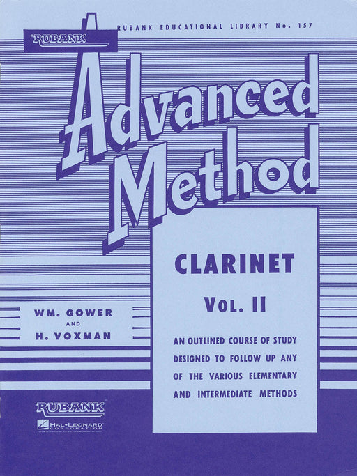 Rubank Advanced Method - Clarinet Vol. 2 豎笛 | 小雅音樂 Hsiaoya Music