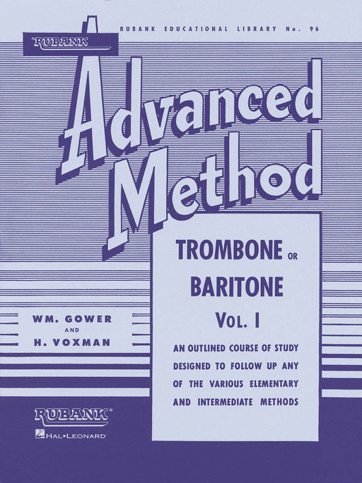 Rubank Advanced Method - Trombone or Baritone, Vol. 1 長號 | 小雅音樂 Hsiaoya Music