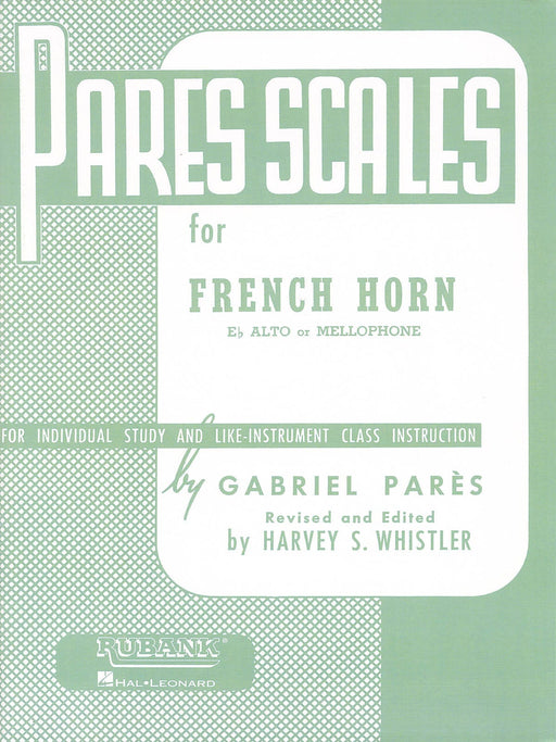 Pares Scales - French Horn in F or E-flat and Mellophone 法國號 音階 | 小雅音樂 Hsiaoya Music