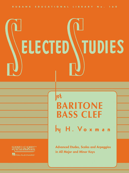 Selected Studies for Baritone B.C. | 小雅音樂 Hsiaoya Music