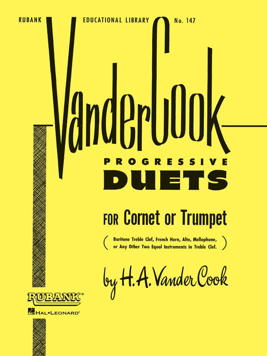 Vandercook Progressive Duets for Cornet or Trumpet 短號小號 二重奏 | 小雅音樂 Hsiaoya Music