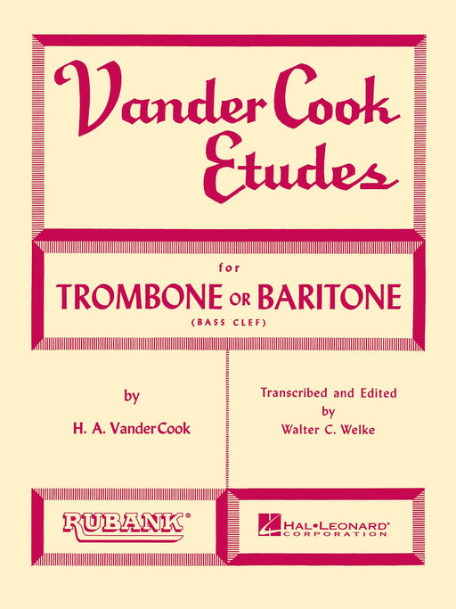 Vandercook Etudes for Trombone or Baritone 長號 練習曲 | 小雅音樂 Hsiaoya Music
