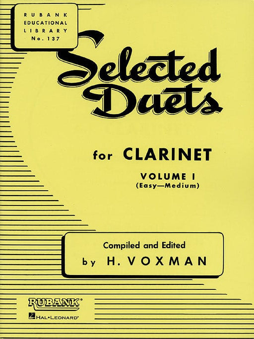 Selected Duets for Clarinet Volume 1 - Easy to Medium 二重奏 豎笛 | 小雅音樂 Hsiaoya Music