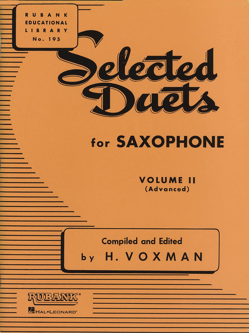 Selected Duets for Saxophone Volume 2 - Advanced 薩氏管 二重奏 | 小雅音樂 Hsiaoya Music