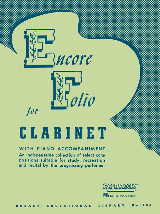 Encore Folio Bb Clarinet with Piano Accompaniment 伴奏 豎笛 | 小雅音樂 Hsiaoya Music