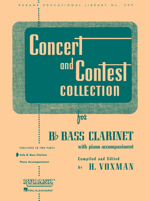 Concert and Contest Collection for Bb Bass Clarinet Solo Book Only 音樂會 低音單簧管 豎笛 | 小雅音樂 Hsiaoya Music