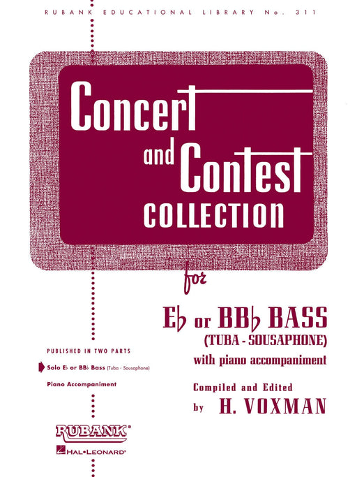 Concert and Contest Collection for Bass/Tuba (B.C.) Solo Book Only 音樂會 低音號 | 小雅音樂 Hsiaoya Music