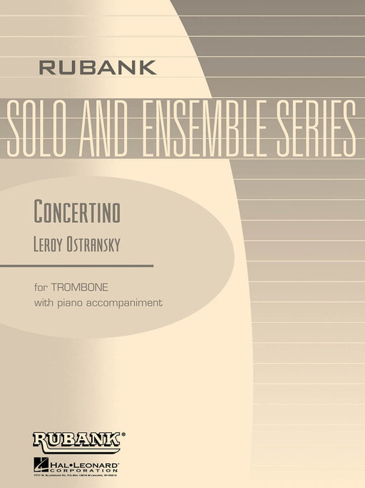 Concertino Trombone Solo with Piano - Grade 5 小協奏曲 鋼琴 長號 | 小雅音樂 Hsiaoya Music