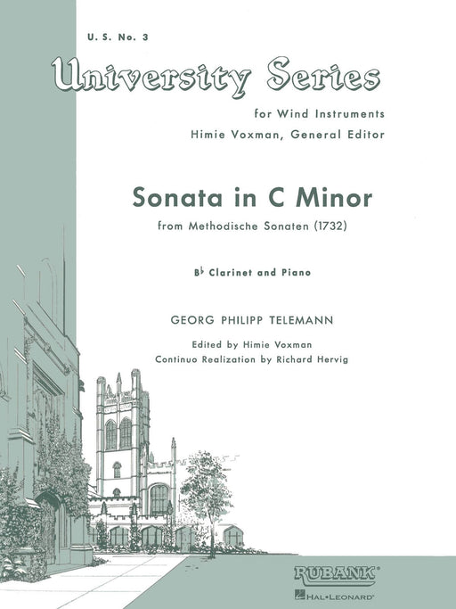 Sonata in C Minor Bb Clarinet Solo with Piano - Grade 5 泰勒曼 奏鳴曲 鋼琴 豎笛 | 小雅音樂 Hsiaoya Music