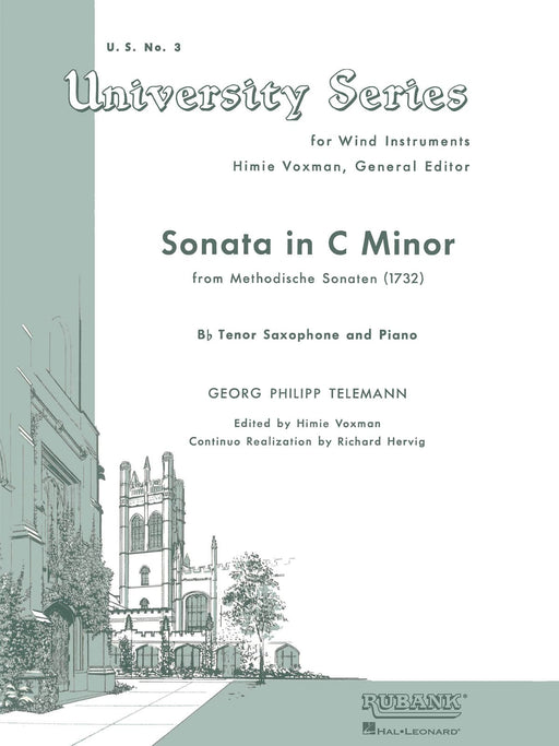 Sonata in C Minor (from Methodische Sonaten) Tenor Saxophone Solo with Piano - Grade 4 泰勒曼 奏鳴曲 薩氏管 鋼琴 | 小雅音樂 Hsiaoya Music