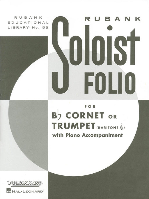 Soloist Folio B-flat Cornet or Trumpet Solo with Piano 短號 小號(含鋼琴伴奏) | 小雅音樂 Hsiaoya Music
