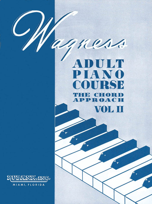 Wagness Adult Piano Course - The Chord Approach Volume II 鋼琴 | 小雅音樂 Hsiaoya Music