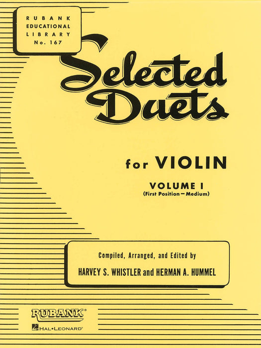 Selected Duets for Violin - Volume 1 Medium First Position 小提琴 二重奏 雙小提琴 | 小雅音樂 Hsiaoya Music