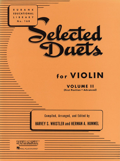 Selected Duets for Violin - Volume 2 Advanced First Position 小提琴 二重奏 雙小提琴 | 小雅音樂 Hsiaoya Music