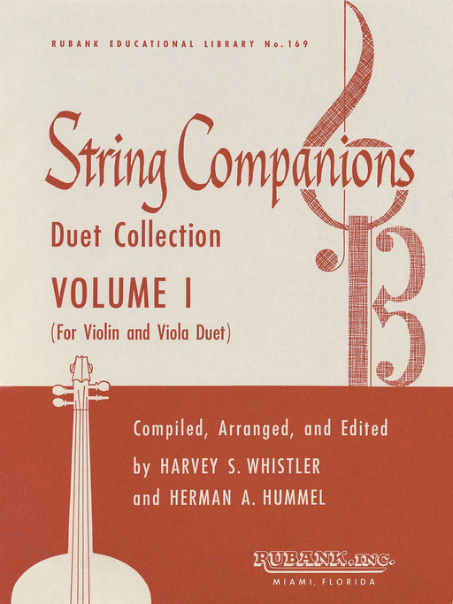 String Companions, Volume 1 Violin and Viola Duet Collection Published in Score Form 小提琴 中提琴 弦樂二重奏 | 小雅音樂 Hsiaoya Music
