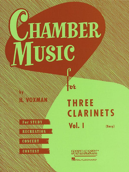 Chamber Music for Three Clarinets, Vol. 1 (Easy) 室內樂 豎笛 | 小雅音樂 Hsiaoya Music