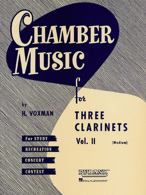 Chamber Music for Three Clarinets, Vol. 2 (Medium) 室內樂 豎笛 | 小雅音樂 Hsiaoya Music