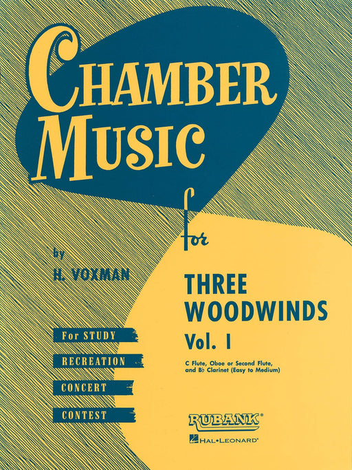 Chamber Music for Three Woodwinds, Vol. 1 for Flute, Oboe (or Second Flute) and Bb Clarinet 室內樂 長笛 木管三重奏 | 小雅音樂 Hsiaoya Music