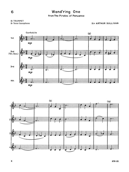 Ensemble Time - B Flat Cornets (Tenor Saxophone) for Instrumental Trio or Quartet Playing 薩氏管 三重奏四重奏 短號 | 小雅音樂 Hsiaoya Music