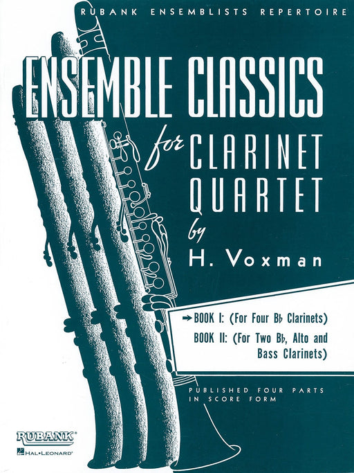 Ensemble Classics for Clarinet Quartet - Book 1 for Four Bb Clarinets 四重奏 豎笛 | 小雅音樂 Hsiaoya Music