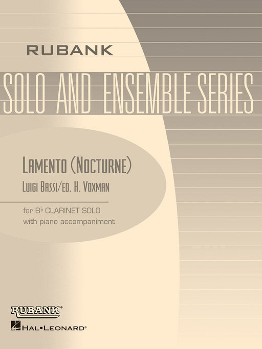 Lamento (Nocturne) Bb Clarinet Solo with Piano - Grade 3.5 夜曲 鋼琴 豎笛 | 小雅音樂 Hsiaoya Music