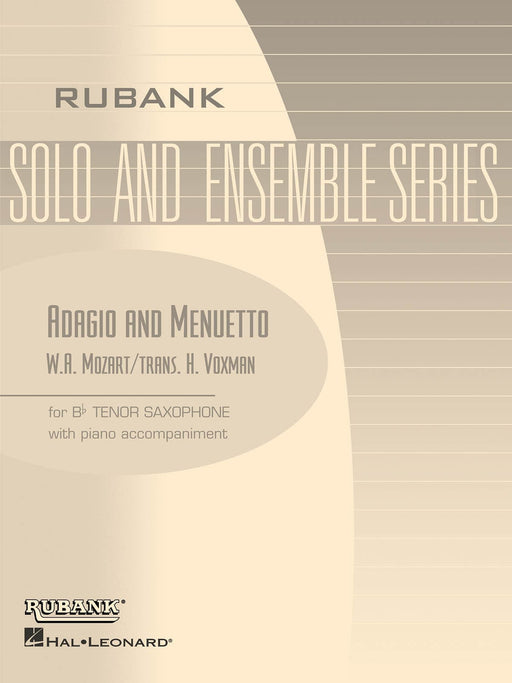 Adagio and Menuetto Tenor Saxophone Solo with Piano - Grade 3.5 莫札特 慢板 薩氏管 鋼琴 薩氏管 | 小雅音樂 Hsiaoya Music
